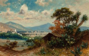 Mexico by August Lohr Oil Painting