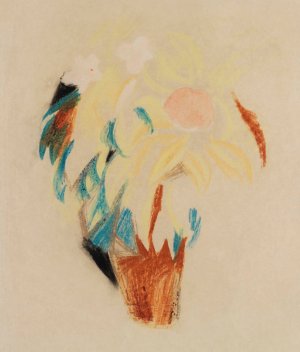 Blumentopf by August Macke Oil Painting