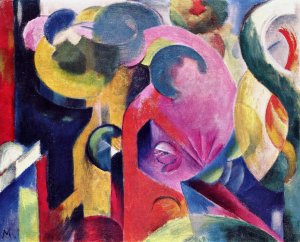 Composition III by August Macke Oil Painting