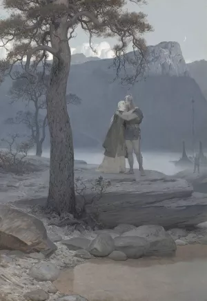 Avskedet by August Malmstrom Oil Painting