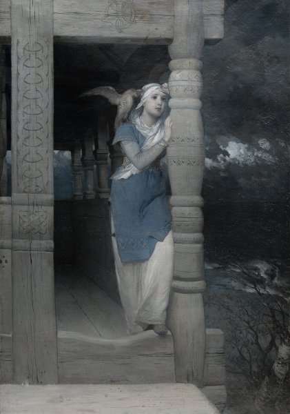 Main Product Photo of Ingeborgs klagan  Painting by August Malmstrom