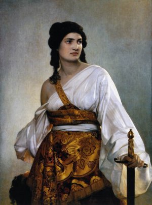 Judith by August Riedel Oil Painting