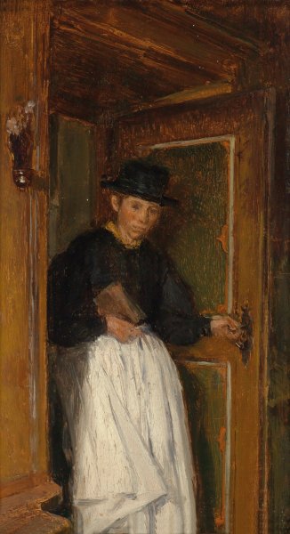Main Product Photo of Bauerin aus Toblach Painting by August Von Pettenkofen