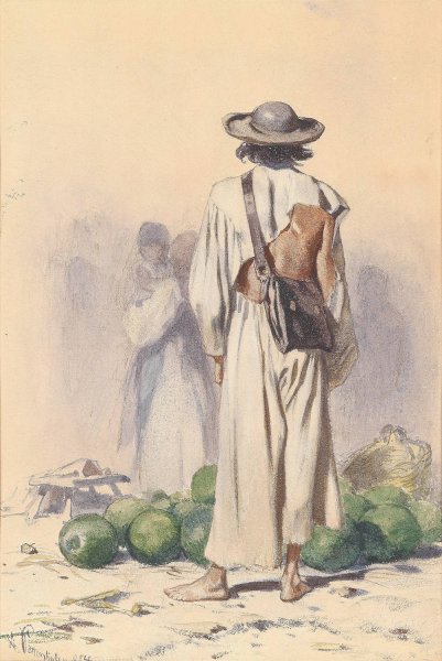 Main Product Photo of Slowakischer Bauer Painting by August Von Pettenkofen