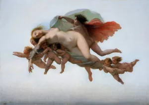 Psyche by Auguste Barthelemy Glaize Oil Painting