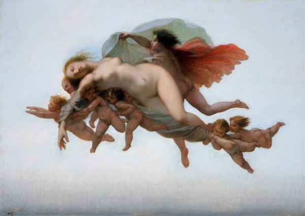 Main Product Photo of Psyche  Painting by Auguste Barthelemy Glaize