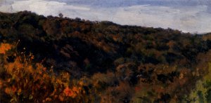 Paysage D'Automne by Auguste Bonheur Oil Painting