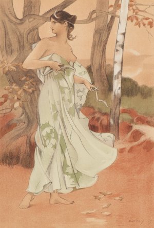 Artemis by Auguste Donnay Oil Painting