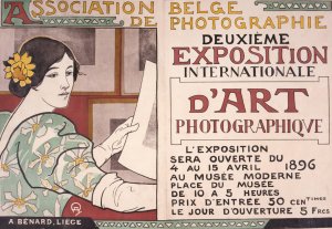 Deuxieme exposition international d'art photographique, Association Belge de Photographie by Auguste Donnay Oil Painting