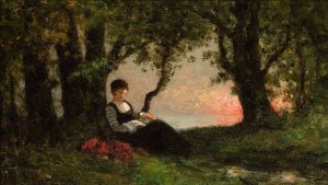 Summer Repose by Auguste-Paul-Charles Anastasi Oil Painting