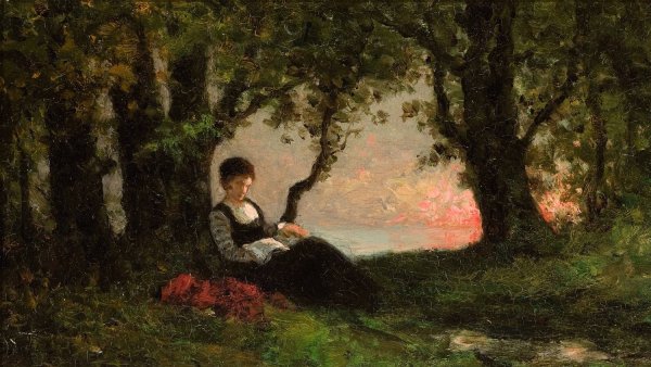 Summer Repose  by Auguste-Paul-Charles Anastasi - Hand-Painted Oil Painting Reproduction