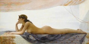 The Beautiful Egyptian by Auguste Raynaud Oil Painting