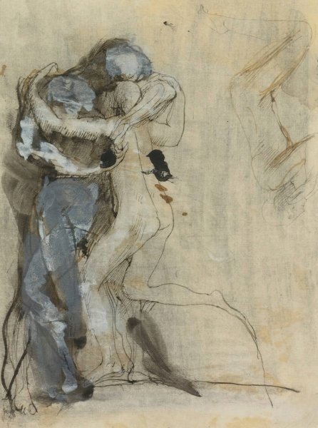 Main Product Photo of L'enfant Prodigue  Painting by Auguste Rodin
