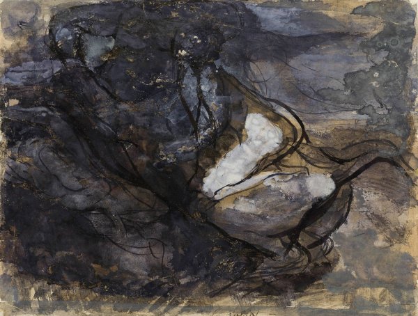 Main Product Photo of The Witches'Sabbath  Painting by Auguste Rodin