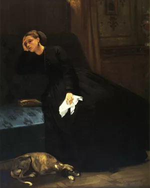 The Lost Love painting by Auguste Toulmouche