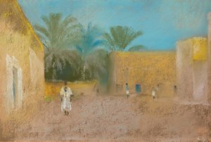 Biskra I by Augusto Giacometti Oil Painting