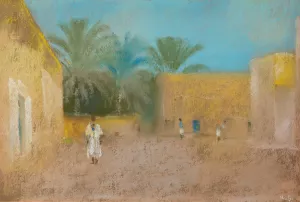 Biskra I by Augusto Giacometti Oil Painting
