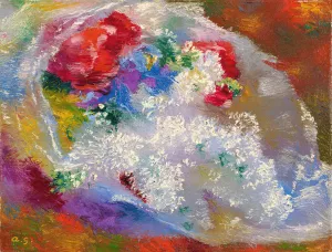 Lilac Oil painting by Augusto Giacometti
