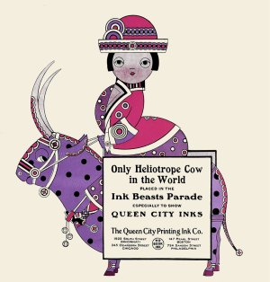Queen City Ink, Ad. 26 by Augustus Jansson Oil Painting