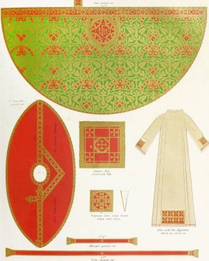 Form and Sizes of the Sacred Vestments by Augustus Pugin Oil Painting