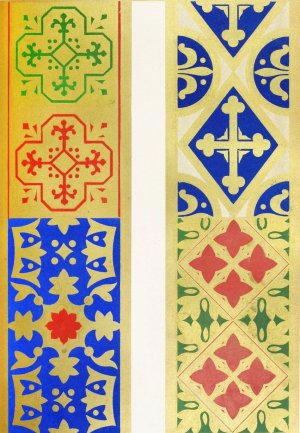 Patterns for Stoles and Maniples 3 by Augustus Pugin Oil Painting