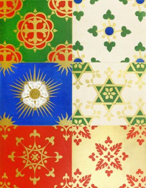 Patterns of Powdering 3 by Augustus Pugin Oil Painting