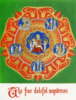 The Mysteries of the Rosary by Augustus Pugin Oil Painting