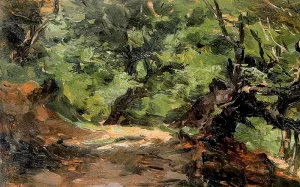 El Camino by Aureliano De Beruete y Moret Oil Painting