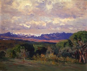 El Guadarrama by Aureliano De Beruete y Moret Oil Painting