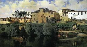 The Banks of the Ega by Aureliano De Beruete y Moret Oil Painting