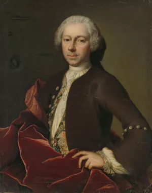 Portrait of Pieter Parker, Alderman, Burgomaster and Councilor of Goes Oil painting by B. Monmorency