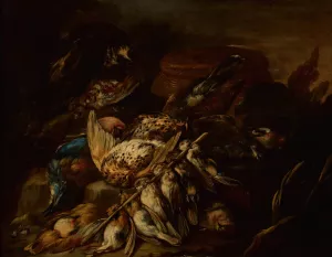 Still Life by Baldassarre De Caro Oil Painting