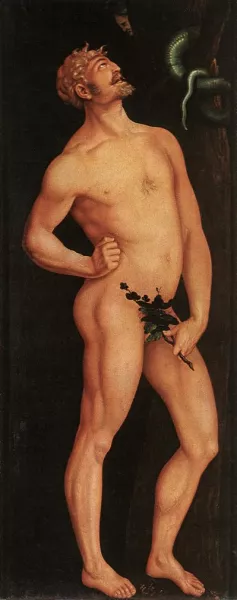 Adam Oil painting by Baldung Grien Hans