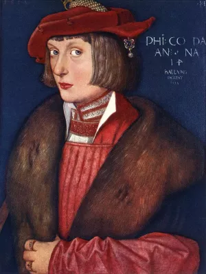 Count Philip by Baldung Grien Hans Oil Painting