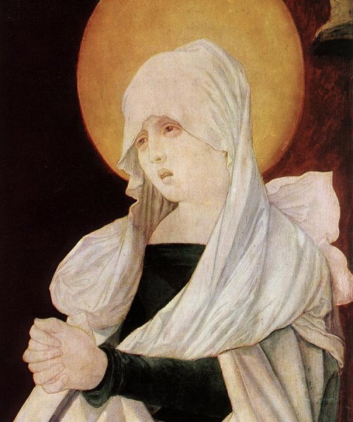 Main Product Photo of Mater Dolorosa Detail Painting by Baldung Grien Hans