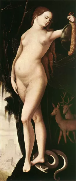 Prudence by Baldung Grien Hans - Oil Painting Reproduction