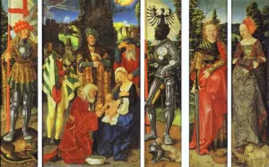 The Three Kings Altarpiece painting by Baldung Grien Hans