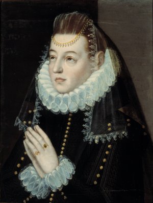 Portrait of a Lady by Baltasar De Echave Orio Oil Painting