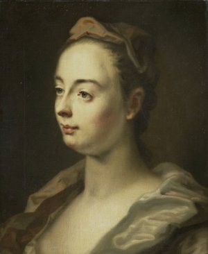 Portrait of a Woman by Balthasar Denner Oil Painting
