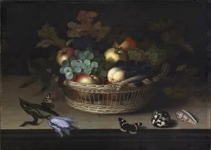 Still Life by Balthasar Van Der Ast Oil Painting