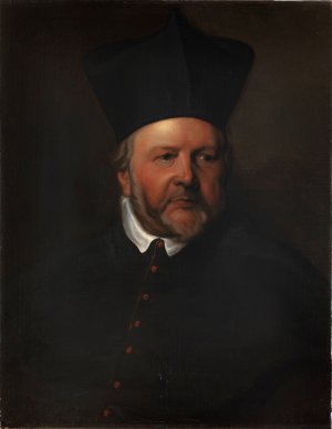 Portrait of Bishop Joannes Malderus by Balthasar Van Meurs Oil Painting