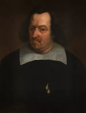 Portrait of Jean-Jacques Chifflet by Balthasar Van Meurs Oil Painting