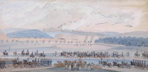 Parade Schonbrunn by Balthasar Wigand Oil Painting