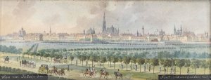 Wien vom Palais Schwarzenberg aus gesehen by Balthasar Wigand Oil Painting
