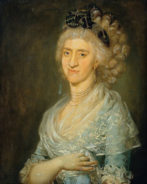 Main Product Photo of Damenbildnis Painting by Barbara Krafft