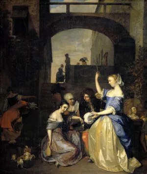 The Prodigal Son by Barend Graat Oil Painting