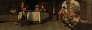 Lazarus and the Rich Man by Barent Fabritius Oil Painting