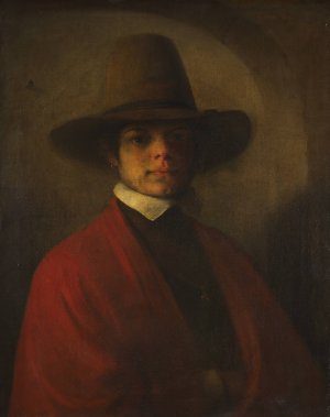 Self-Portrait by Barent Fabritius Oil Painting