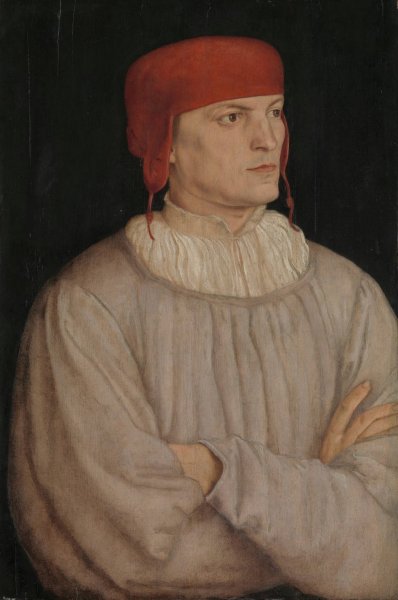 Chancellor Leonhard von Eck  by Barthel Beham - Hand-Painted Oil Painting Reproduction