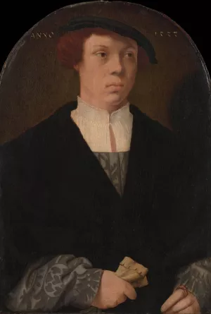 Portrait of a Man Oil painting by Barthel Bruyn The Elder